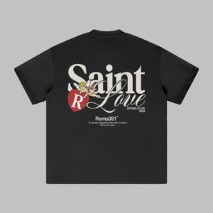 Lorvant Clo. Heaven Sent tee in Black - back view