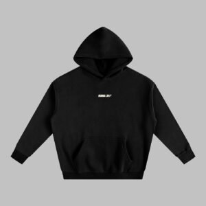 Lorvant Clo. Luck in Motion hoodie in Black - front view