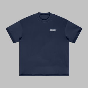 Lorvant Clo. Reality tee in Navy - front view