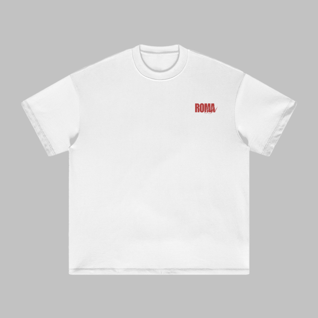 Lorvant Clo. Saint Love tee in White - front view