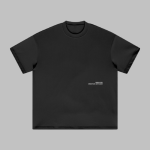 Lorvant Clo. The Pursuit tee in Black - front view